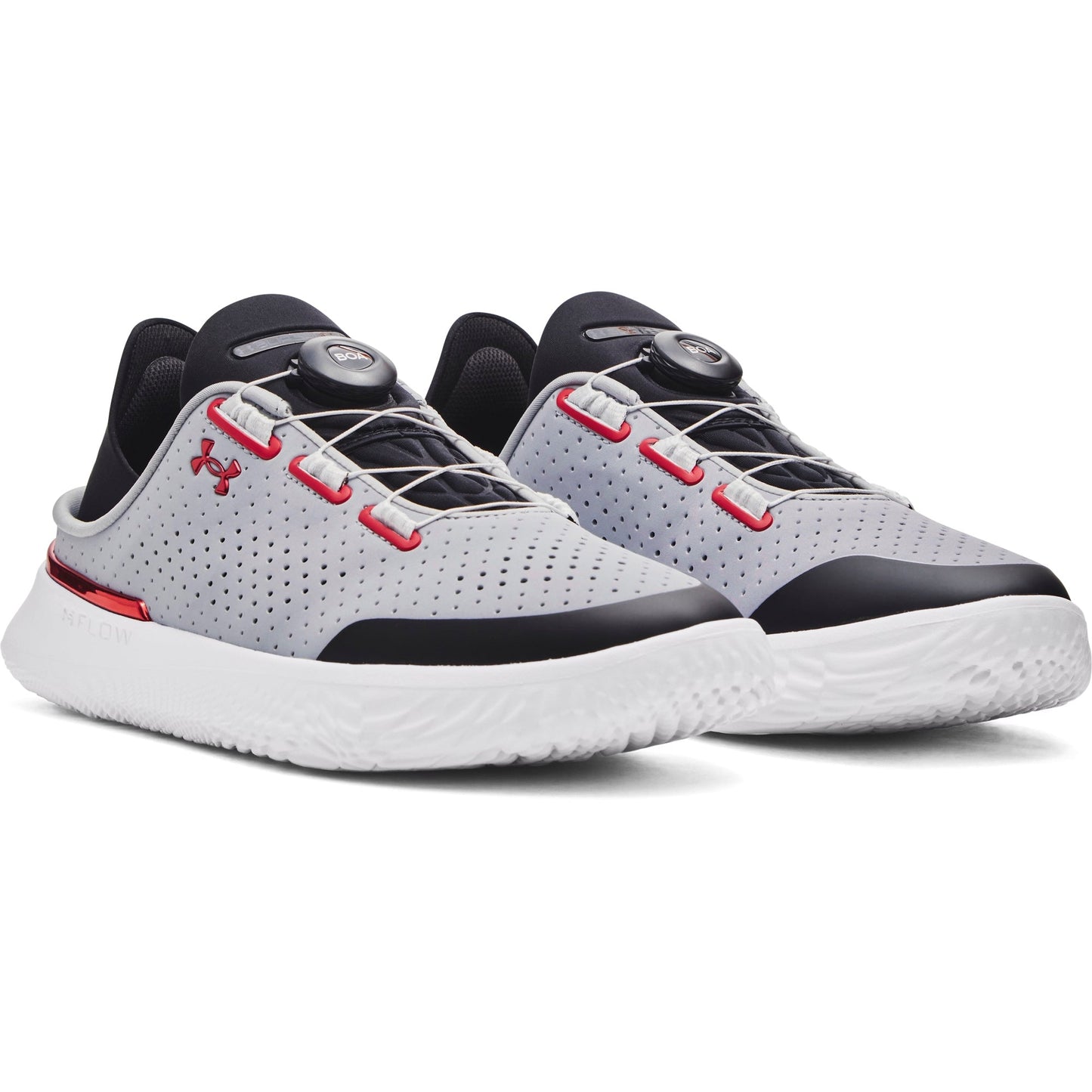 Under Armour Mens SlipSpeed Trainer - Mod Gray/Black/Red