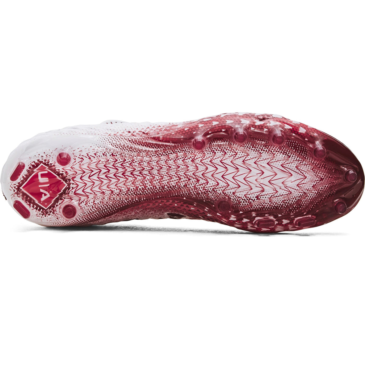Under Armour Mens Spotlight Clone 3.0 MC - White/Cardinal