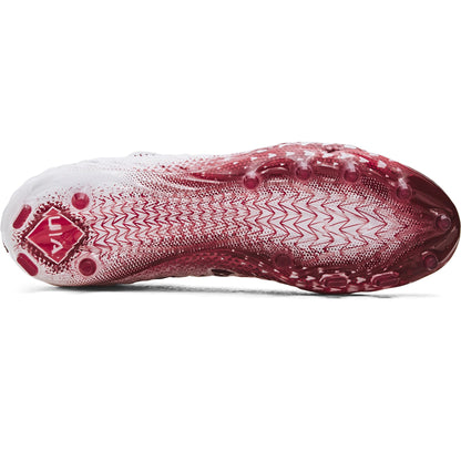 Under Armour Mens Spotlight Clone 3.0 MC - White/Cardinal