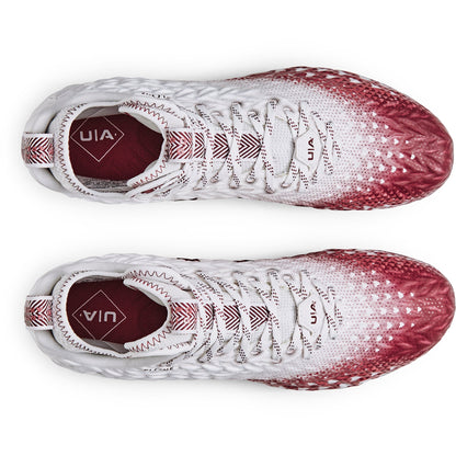 Under Armour Mens Spotlight Clone 3.0 MC - White/Cardinal