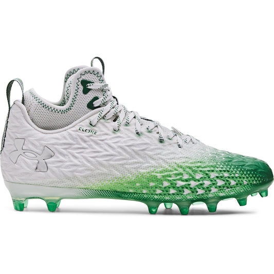 Under Armour Mens Spotlight Clone 3.0 MC - White/Team Kelly Green