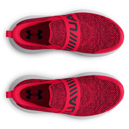 Under Armour Preschool Surge 3 Slip - Red/Black/White