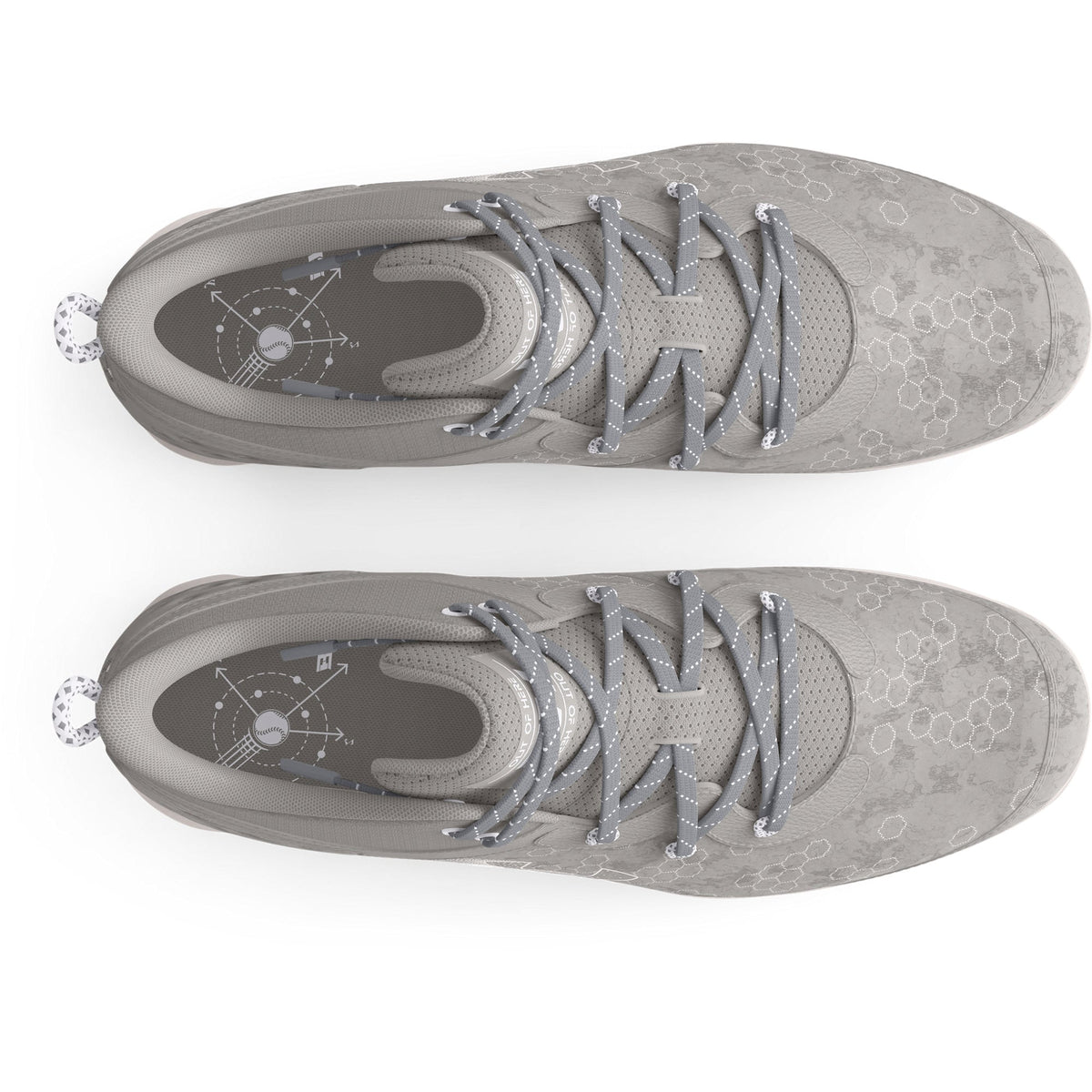 Under Armour Mens Harper 8 Mid RM - Baseball Grey/Halo Grey