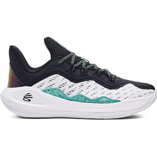 Under Armour Grade School Curry 11 Future Curry - White/Black/Teal