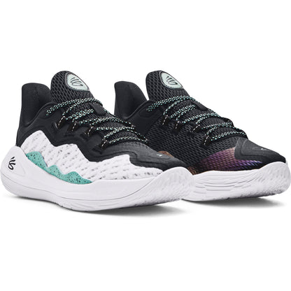 Under Armour Grade School Curry 11 Future Curry - White/Black/Teal