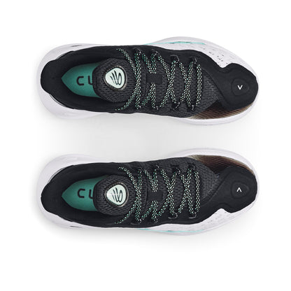 Under Armour Grade School Curry 11 Future Curry - White/Black/Teal