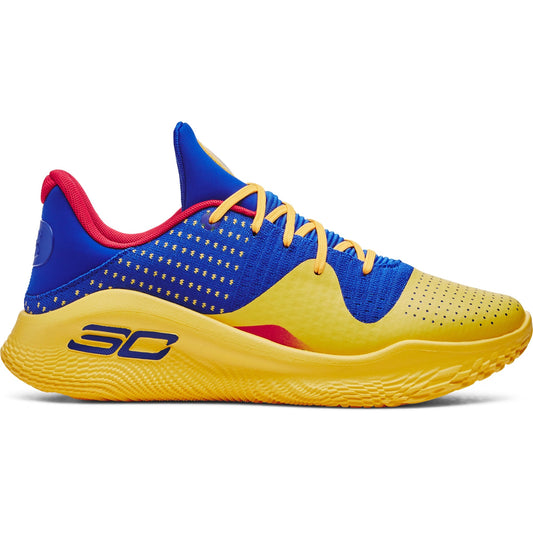 Under Armour Mens Curry 4 Low Flotro - Team Royal/Taxi