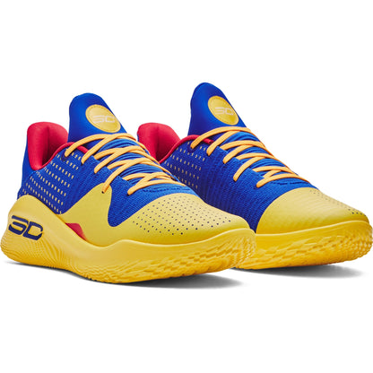 Under Armour Mens Curry 4 Low Flotro - Team Royal/Taxi
