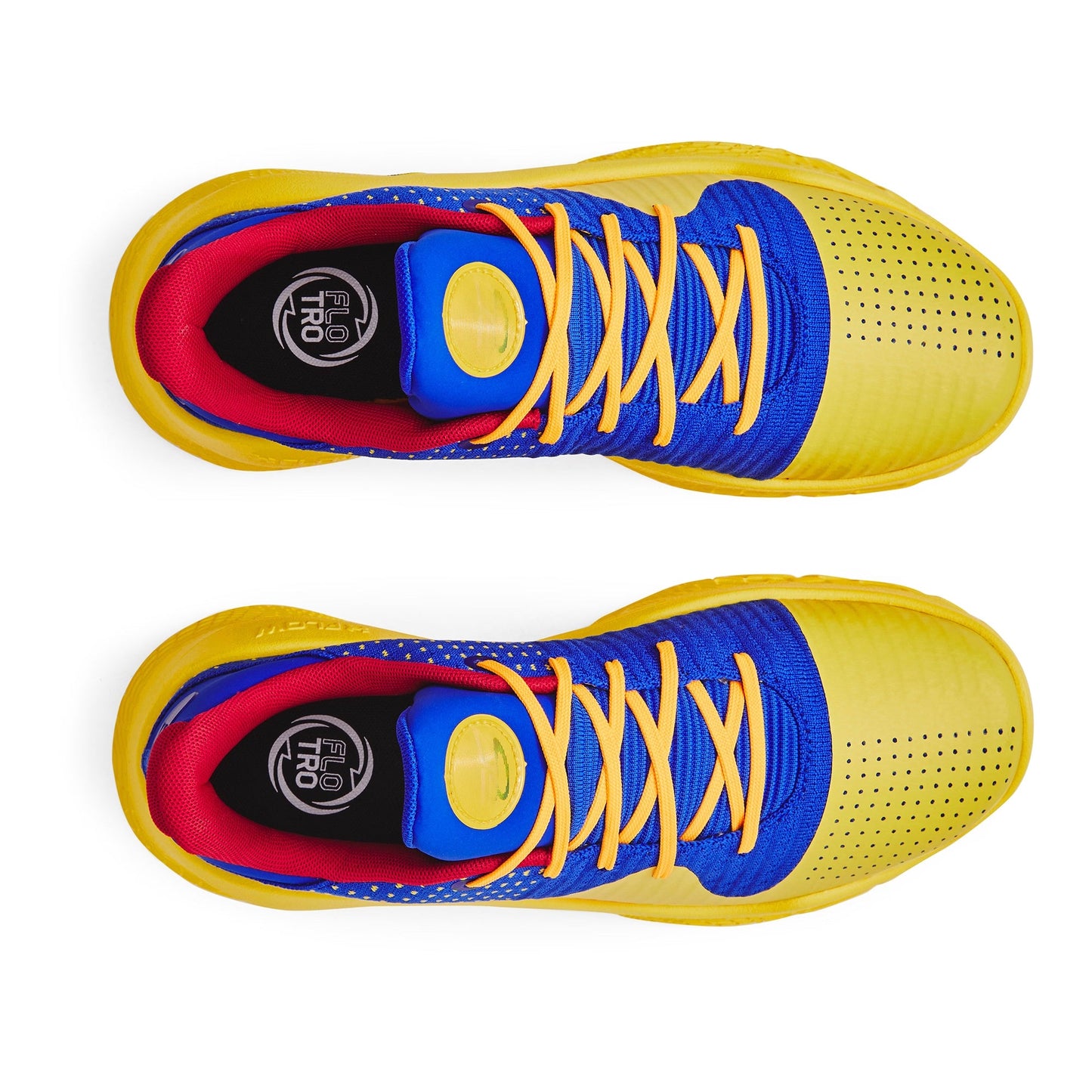 Under Armour Mens Curry 4 Low Flotro - Team Royal/Taxi