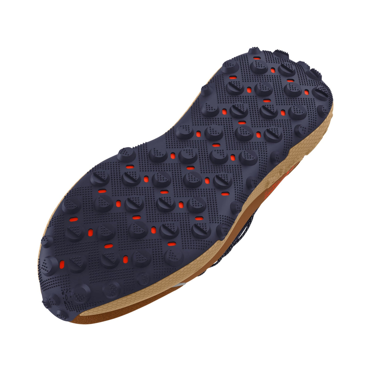 Under Armour Mens Fat Tire Venture Pro - Midnight Navy/Phoenix Fire/Metallic Silver