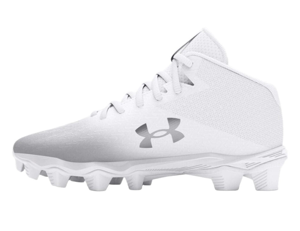 Under Armour Grade School Spotlight Franchise 4 Rm Gs 'White Metallic Silver'