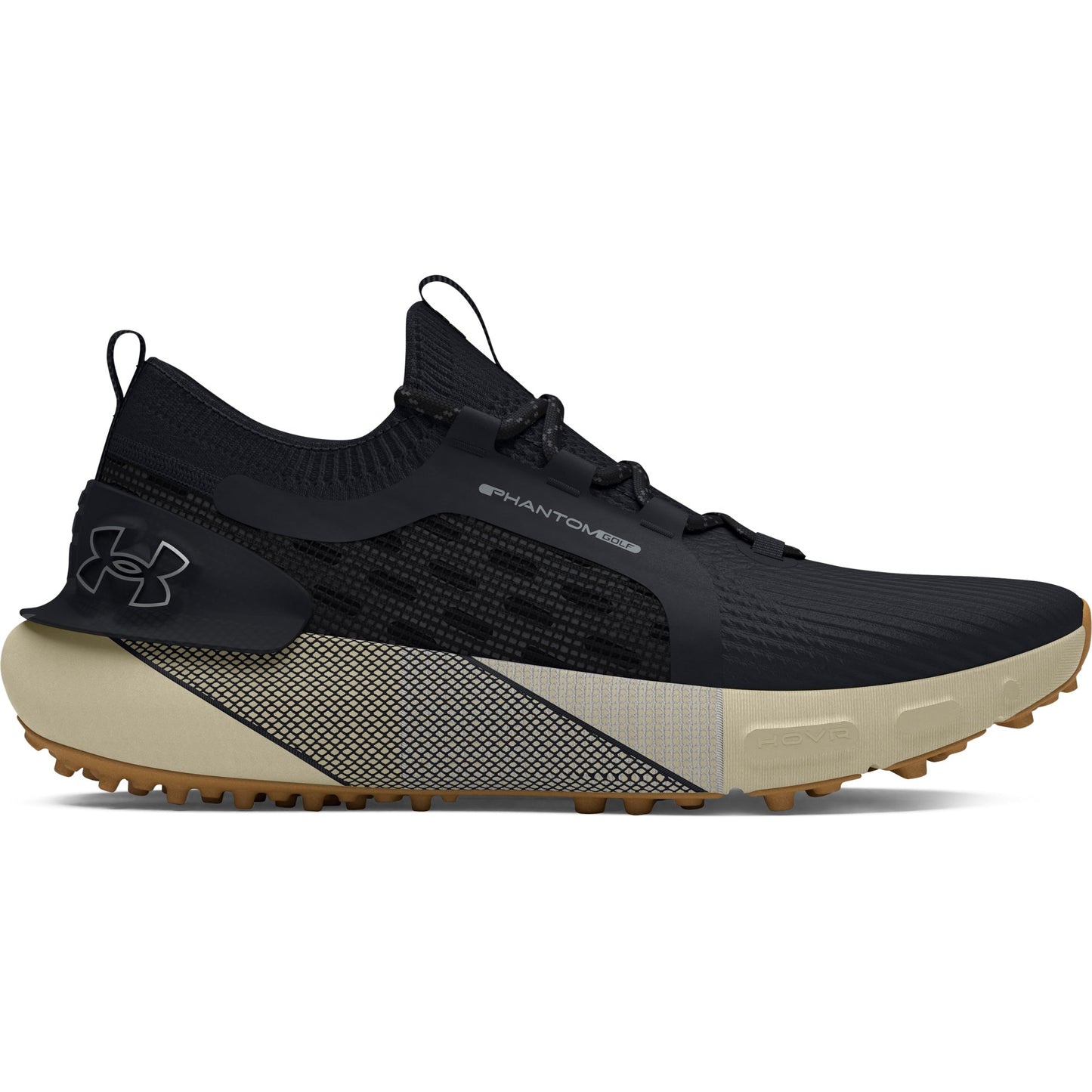 Under Armour Mens Phantom Spikeless Golf - Black/Silt