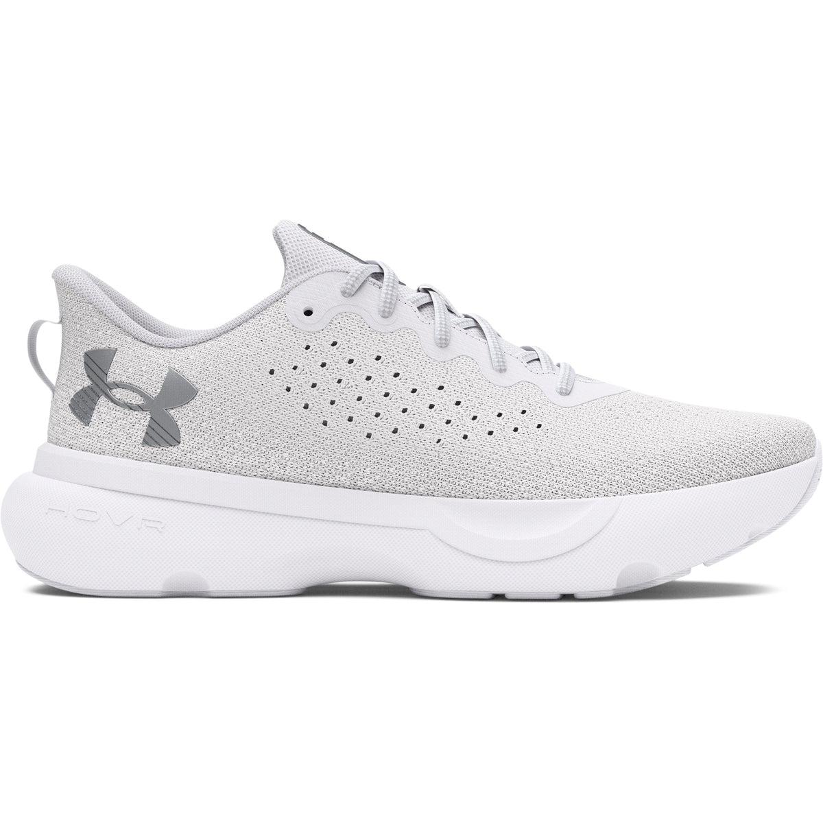 Under Armour Womens Infinite - White/White/Metallic Silver