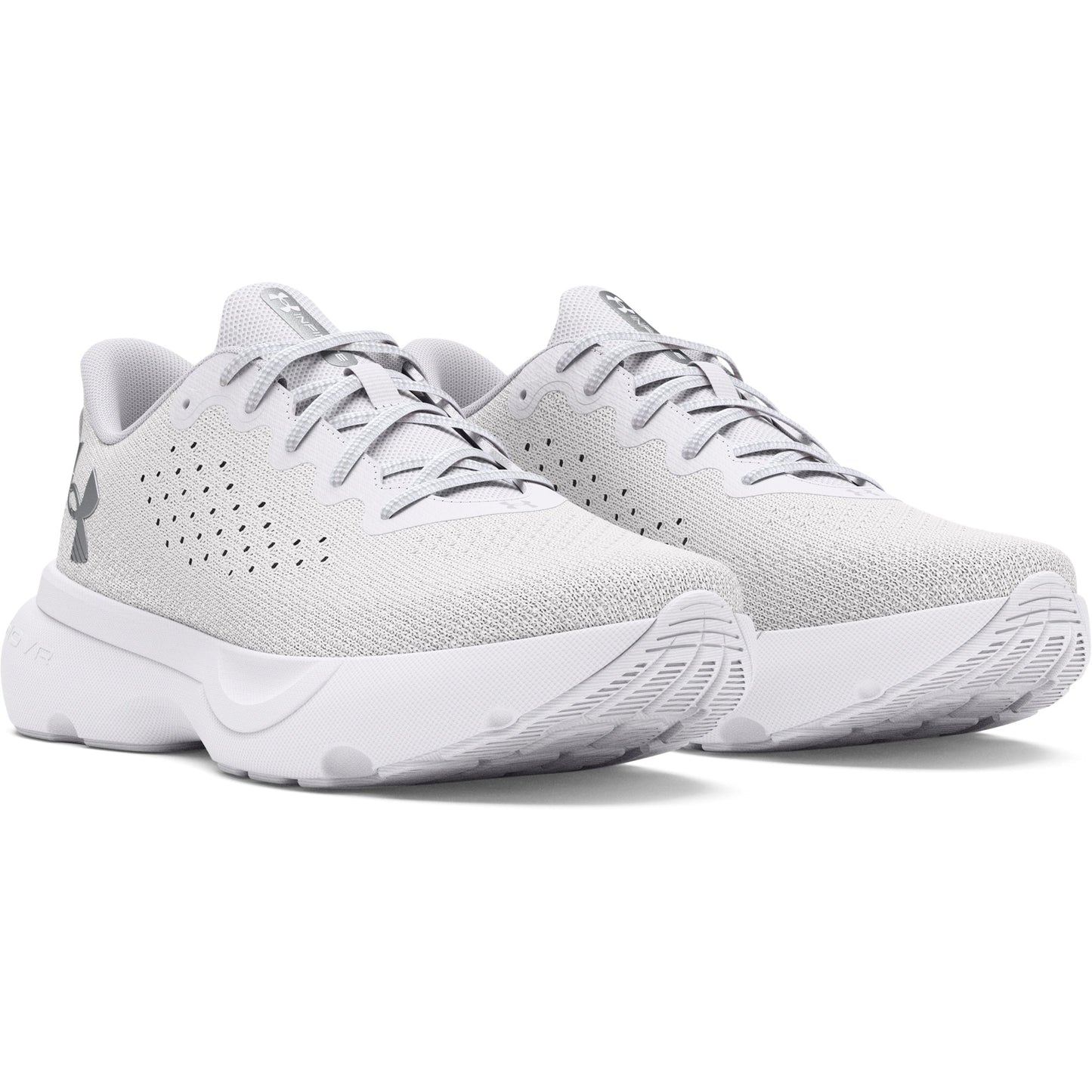 Under Armour Womens Infinite - White/White/Metallic Silver