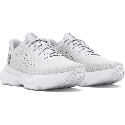 Under Armour Womens Infinite - White/White/Metallic Silver