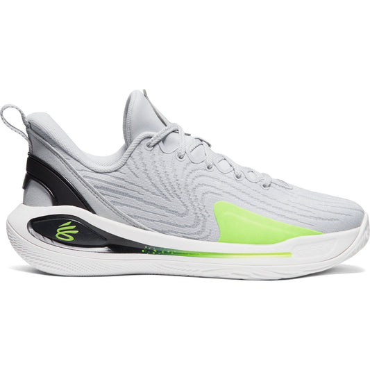 Under Armour Grade School Curry 12 Anti Gravity - Halo Gray/Black/High Vis Yellow