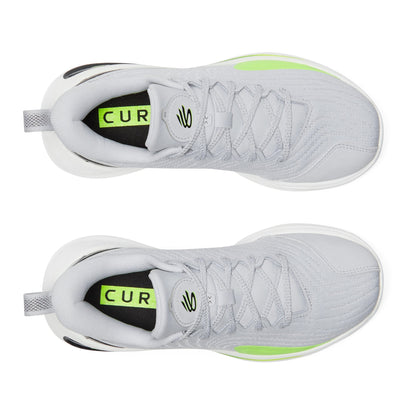 Under Armour Grade School Curry 12 Anti Gravity - Halo Gray/Black/High Vis Yellow