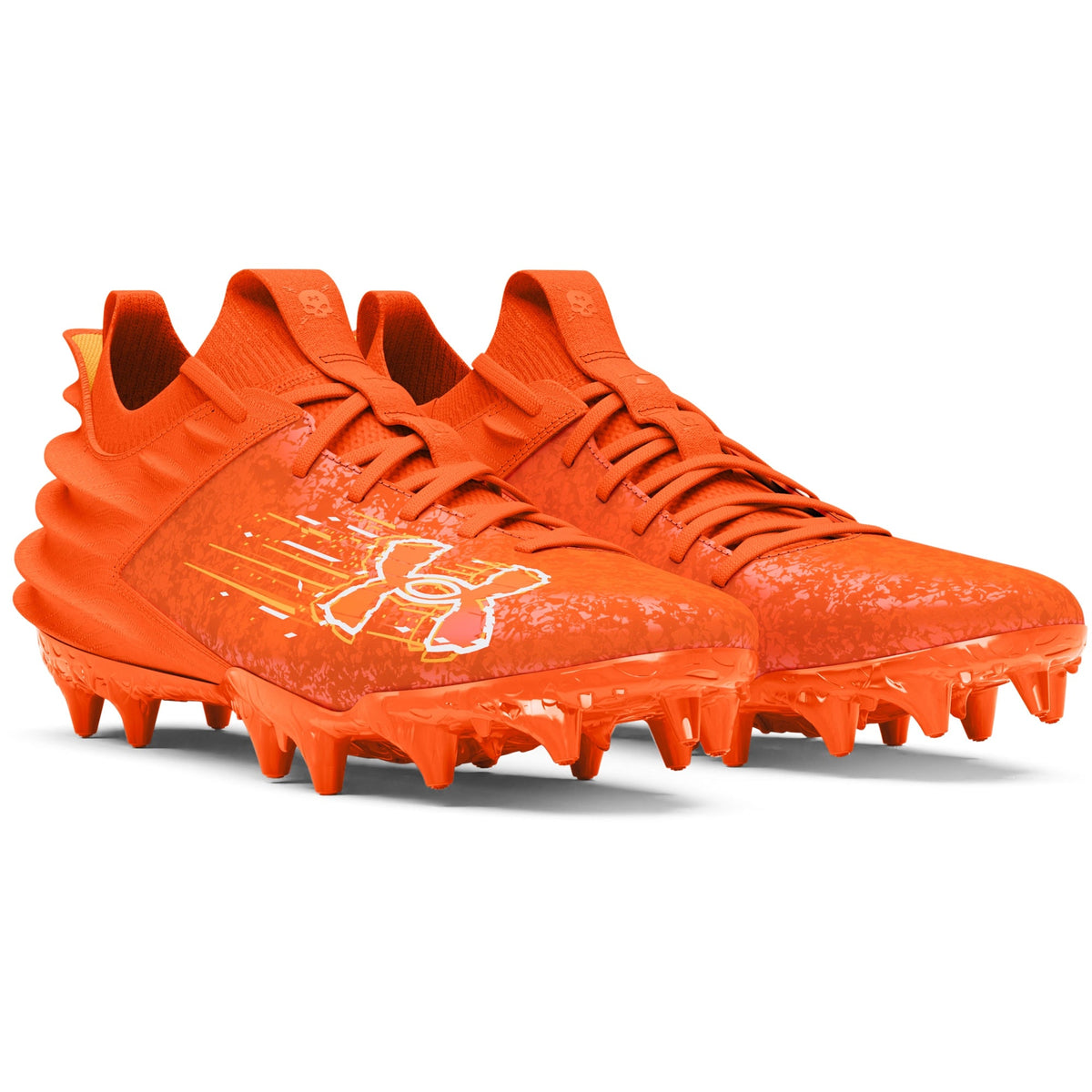 Under Armour Mens Blur 2 MC Suede - Team Orange/Nova Orange