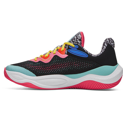 Under Armour Mens Curry Splash 24 - Black/Neo Turquoise/Taxi