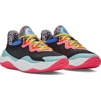Under Armour Mens Curry Splash 24 - Black/Neo Turquoise/Taxi