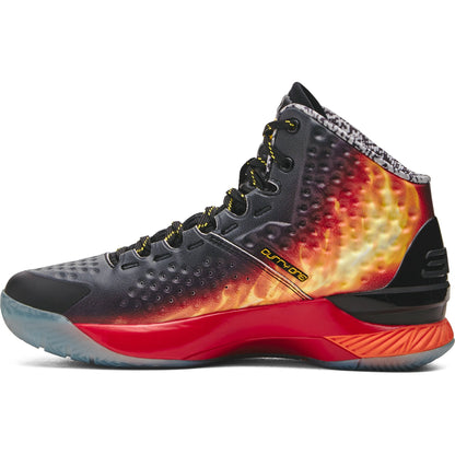 Under Armour Grade School Curry 1 - Black/Team Orange/Taxi