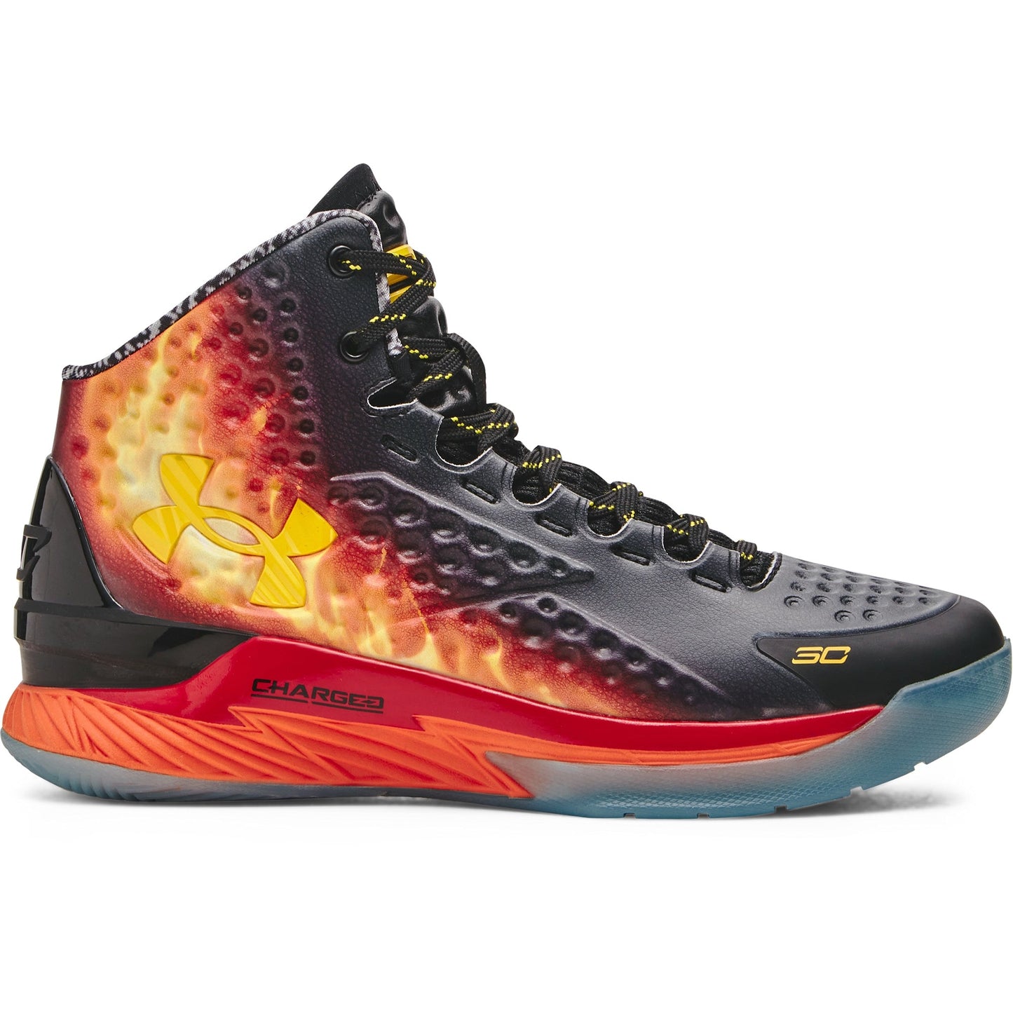 Under Armour Grade School Curry 1 - Black/Team Orange/Taxi
