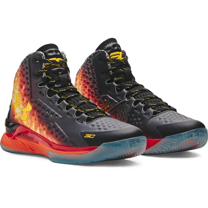 Under Armour Grade School Curry 1 - Black/Team Orange/Taxi