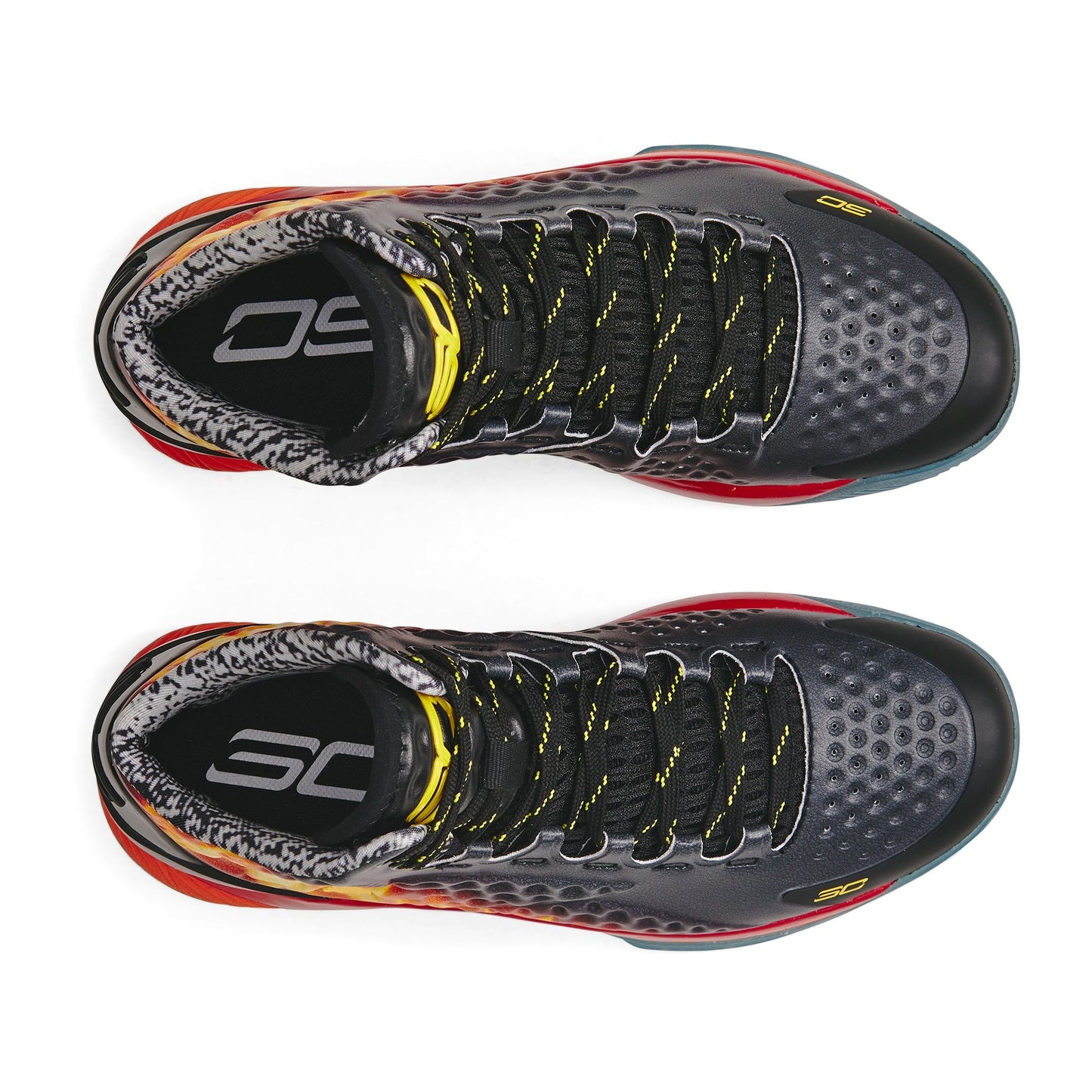 Under Armour Grade School Curry 1 - Black/Team Orange/Taxi
