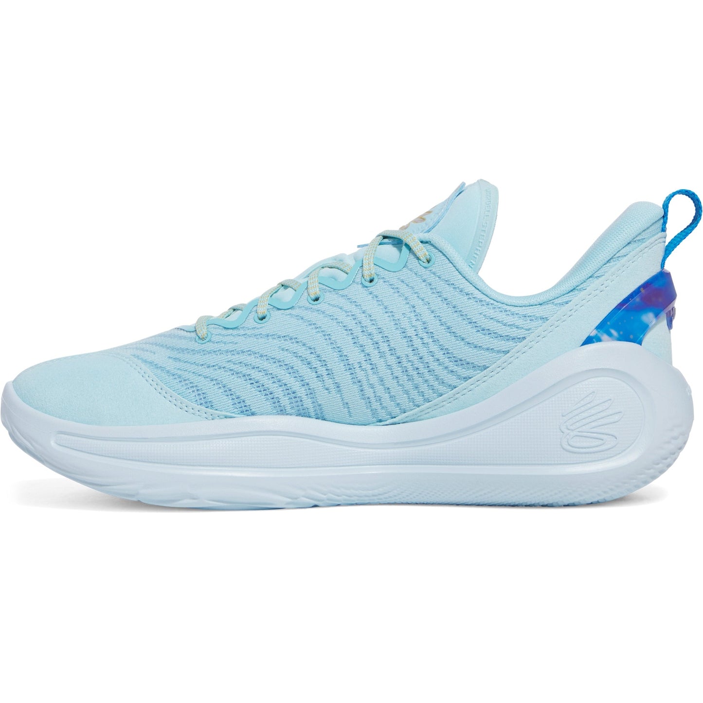Under Armour Mens Curry Flow 12 - Stream/White