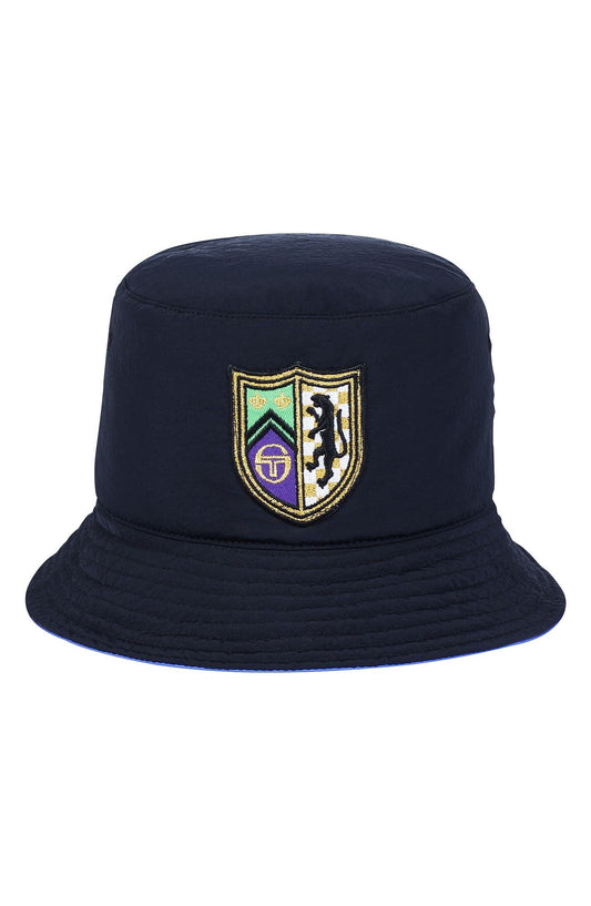 Sergio Tacchini x Nast Novara Reversible Men's Bucket Hat — Navy