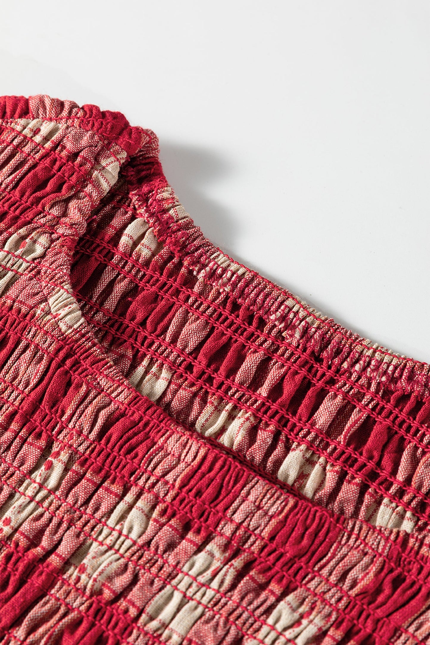 Threaded Pear Amelia Puff Sleeve Mini Dress