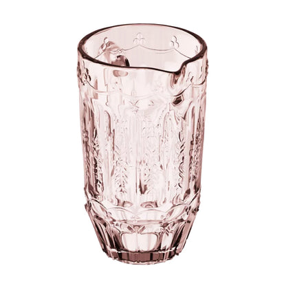 Jay Companies Vintage Pink Glass Pitcher 43.9 Oz.