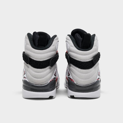 [305368-100] Grade School Air Jordan Retro 8 'white True Red (2025)'