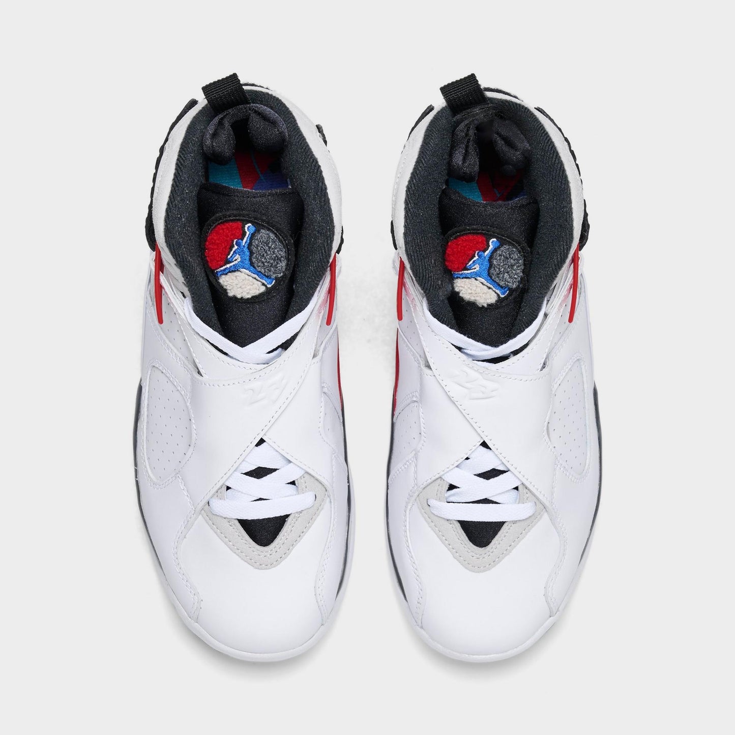 [305368-100] Grade School Air Jordan Retro 8 'white True Red (2025)'