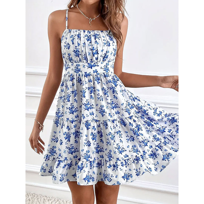 flowy mini dresses for women GINA TRICOT - Mini Dress - Women - Polyester/Elastane - M