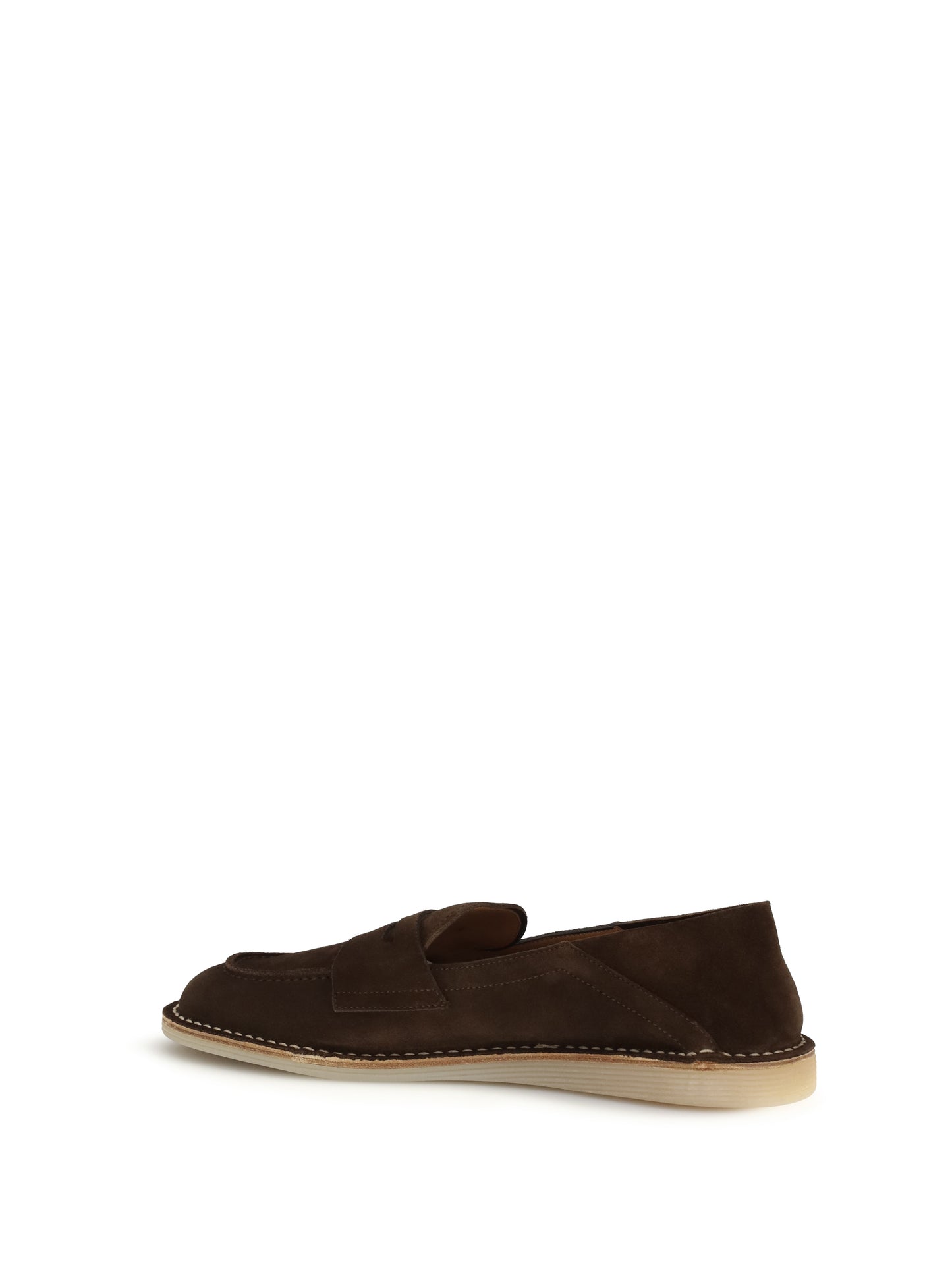 Loafers Suede Brown