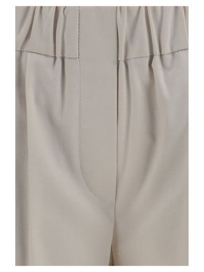 Cotton Pants Oat Grain