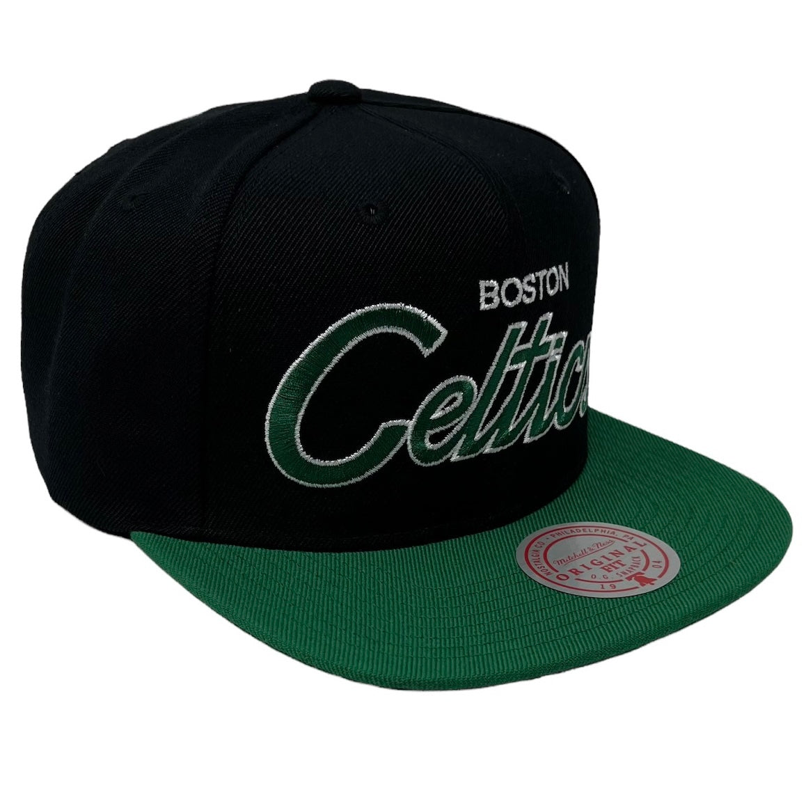 Men's Mitchell & Ness NBA Team Script 2.0 Snapback Hwc Celtics