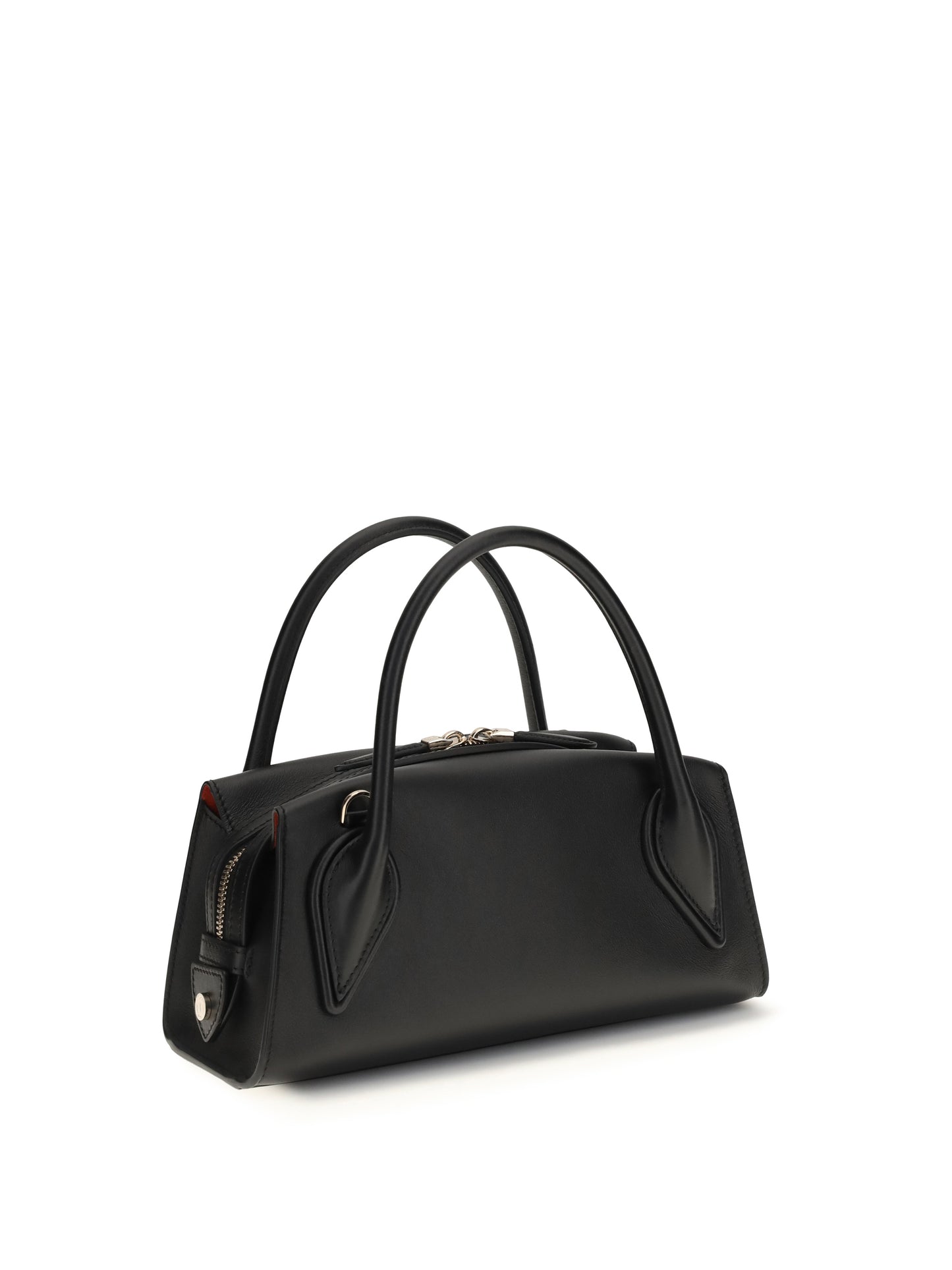 Leather Handbag Venus Black