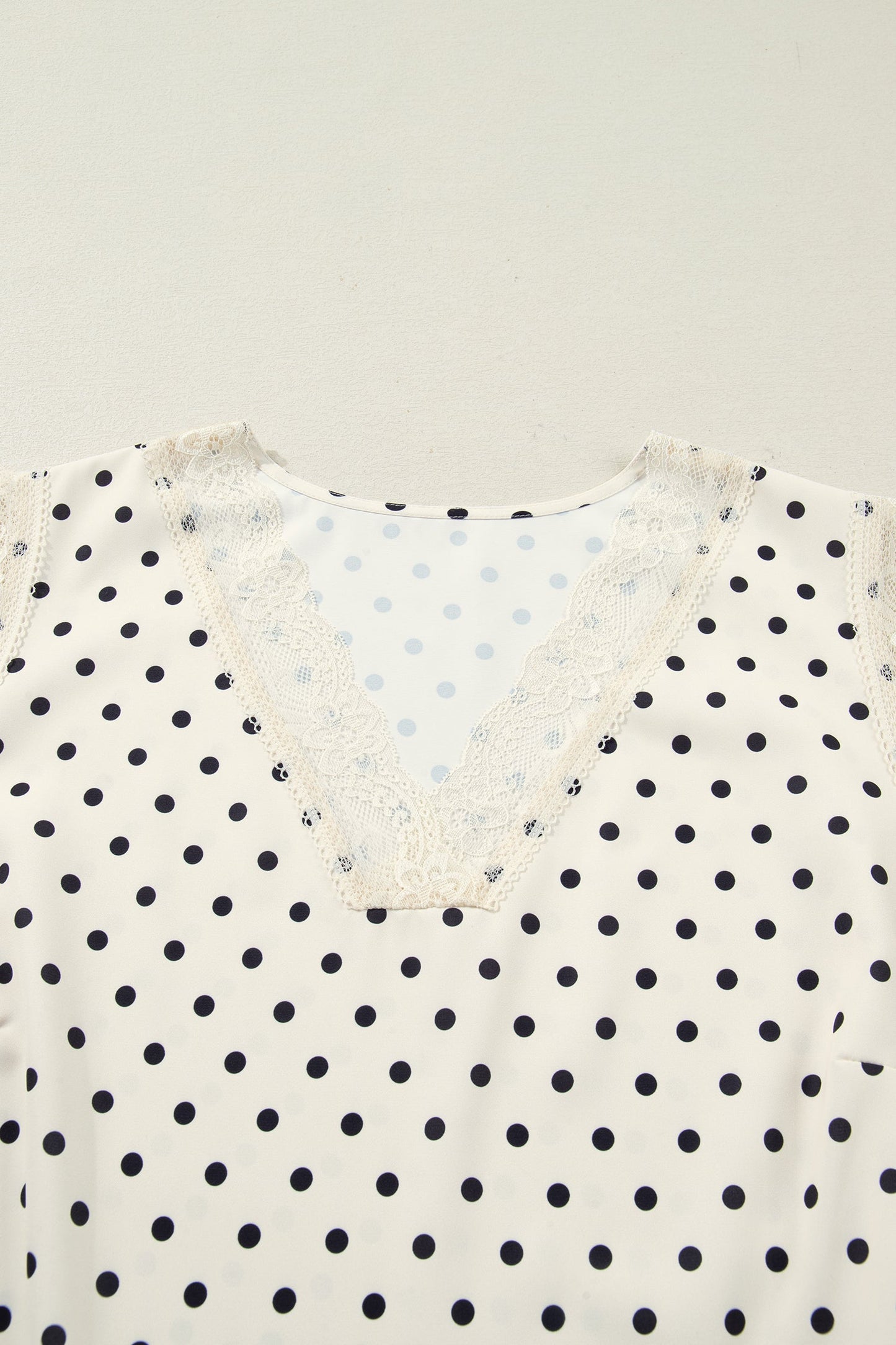 Threaded Pear Alina Lace Trim Sleeveless PLUS Top