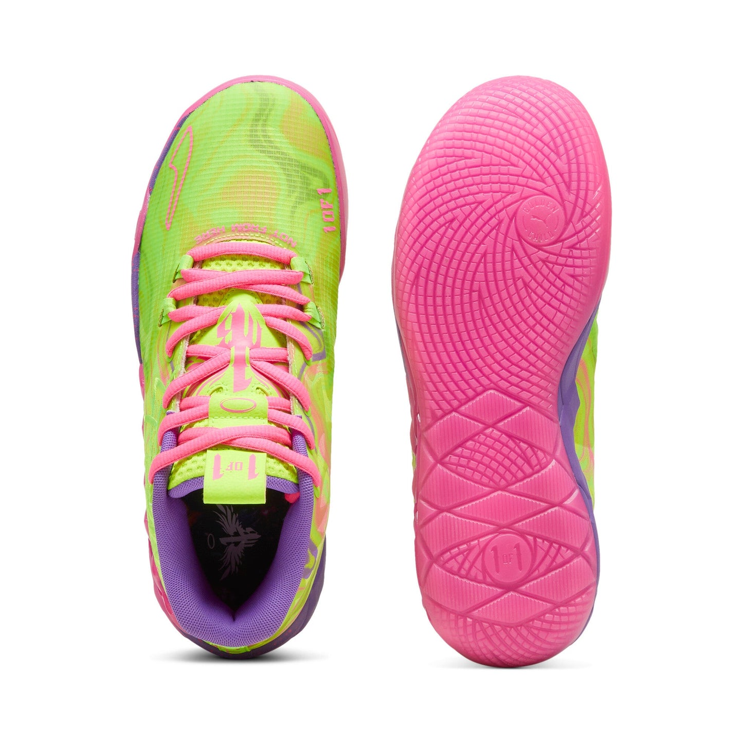 Puma Men's Mb.01 Inverse Toxic Sneakers