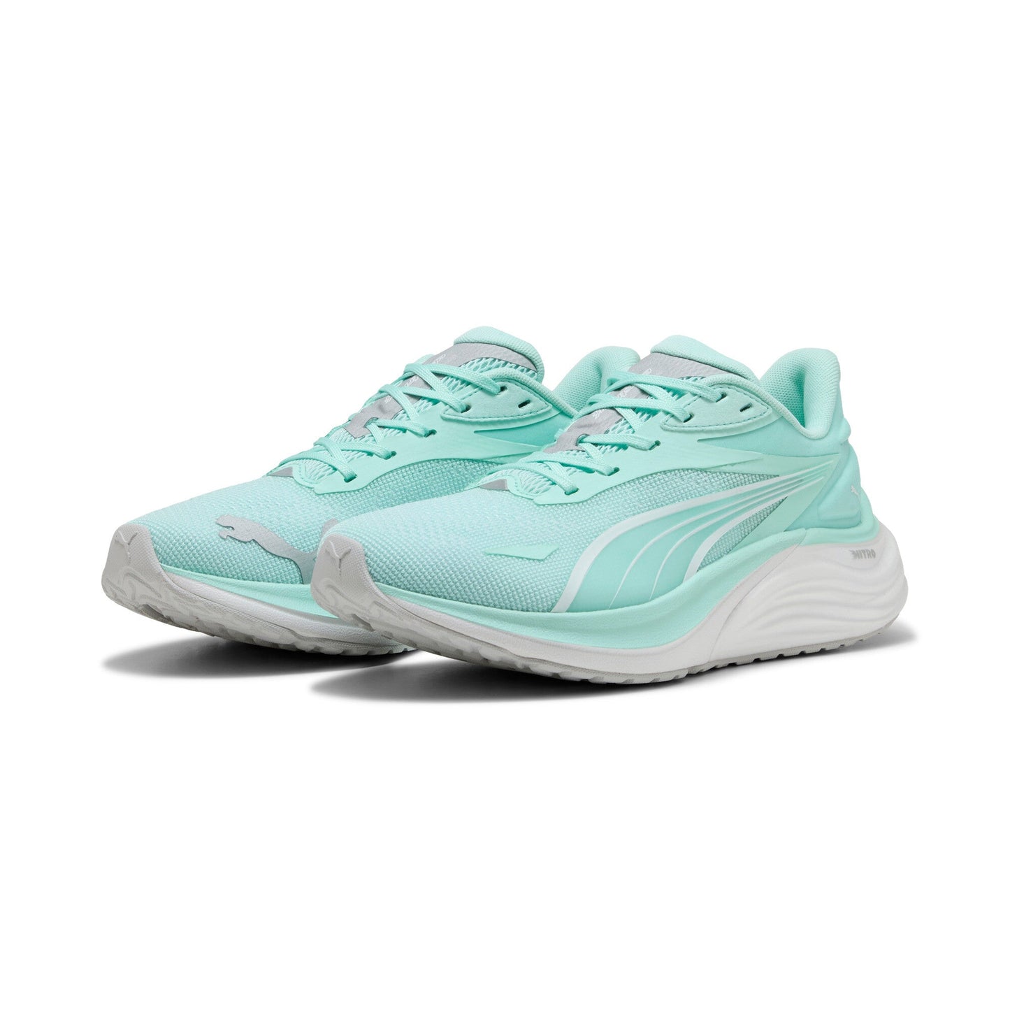 Puma Womens Electrify NITRO 4 Mint Melt White
