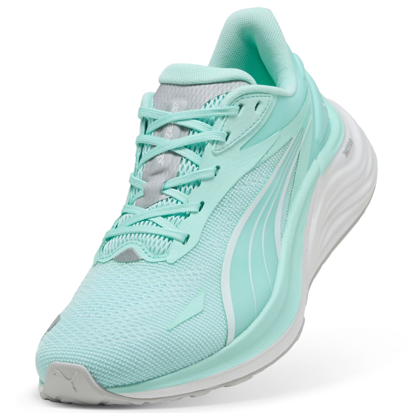 Puma Womens Electrify NITRO 4 Mint Melt White