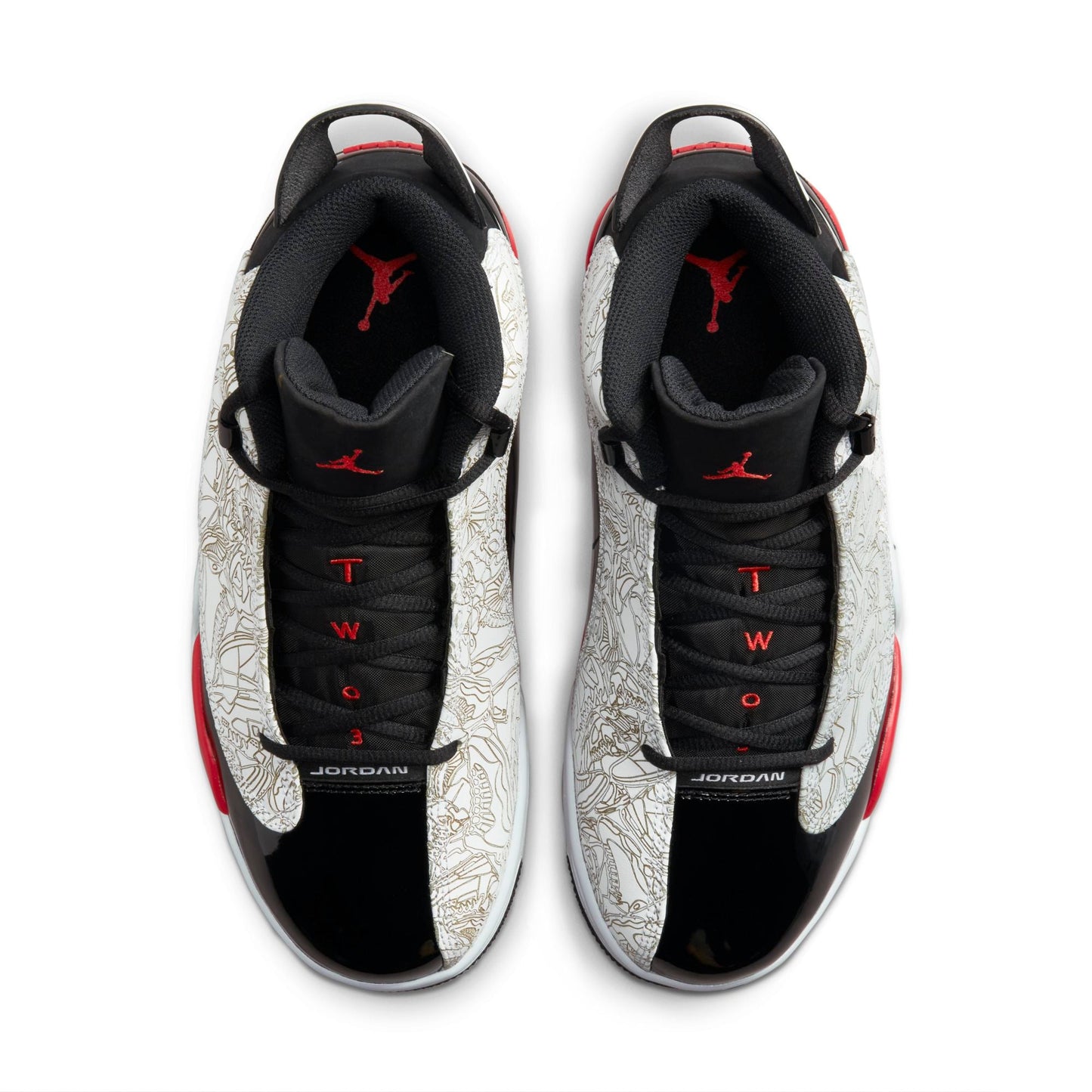 Men's Air Jordan Dub Zero 'Fire Red'