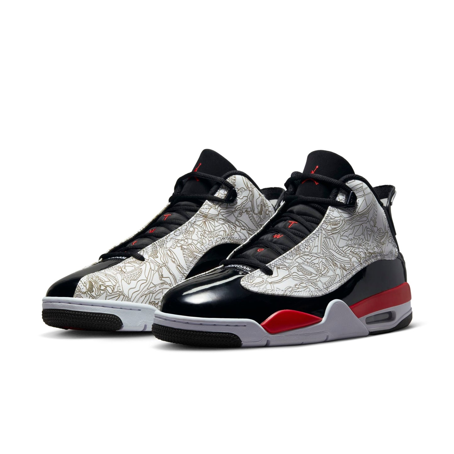 Men's Air Jordan Dub Zero 'Fire Red'