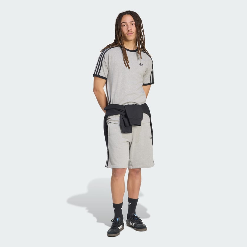 Medium Grey Heather / Black-