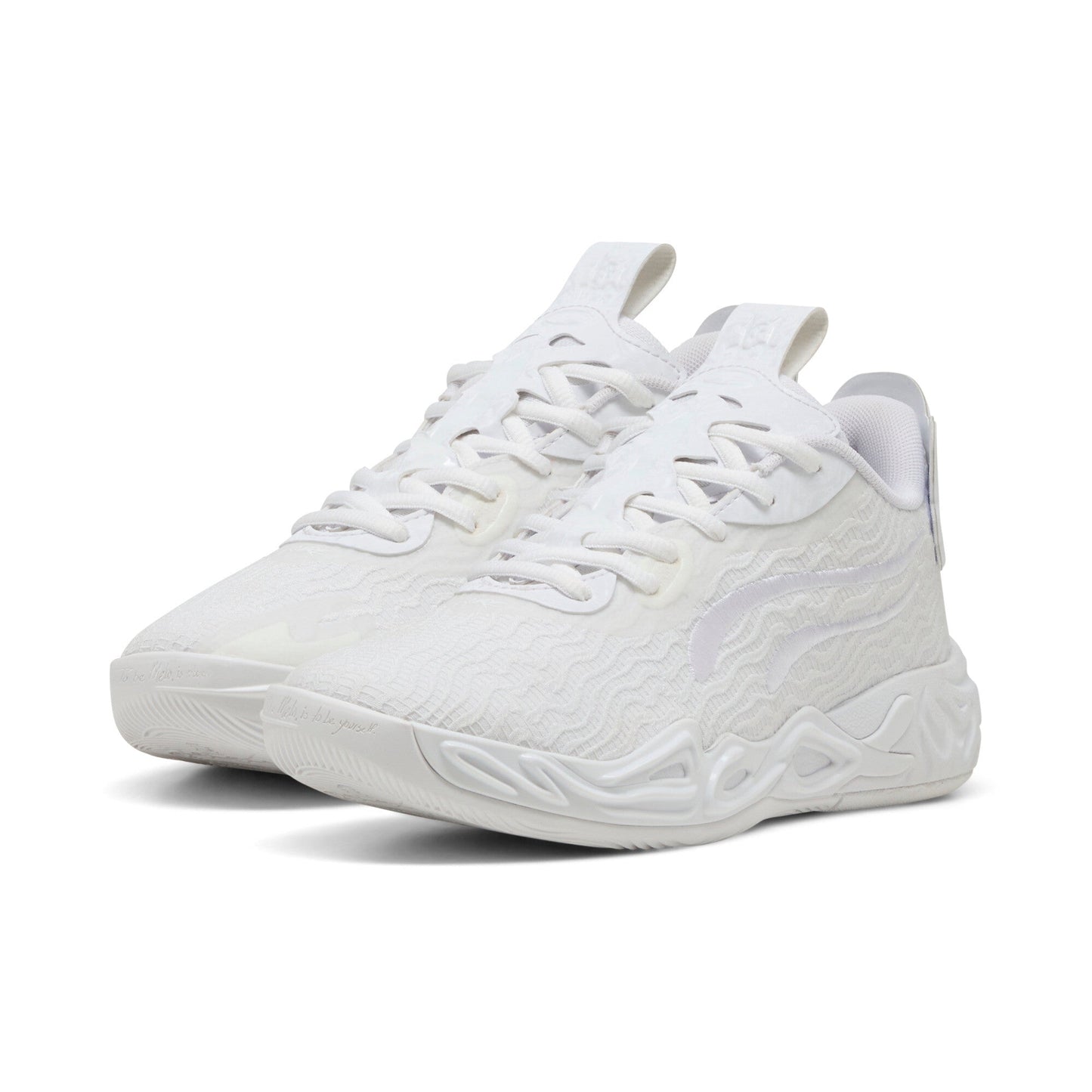 Puma Grade School LaMelo MB.04 Low Ice White
