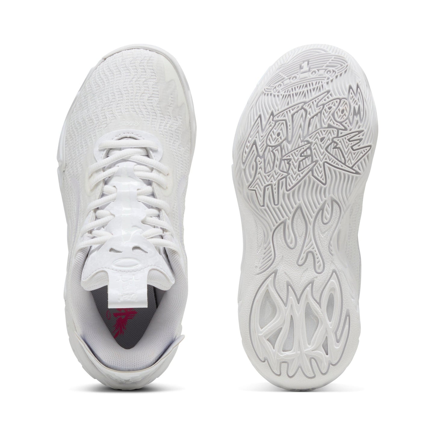 Puma Grade School LaMelo MB.04 Low Ice White