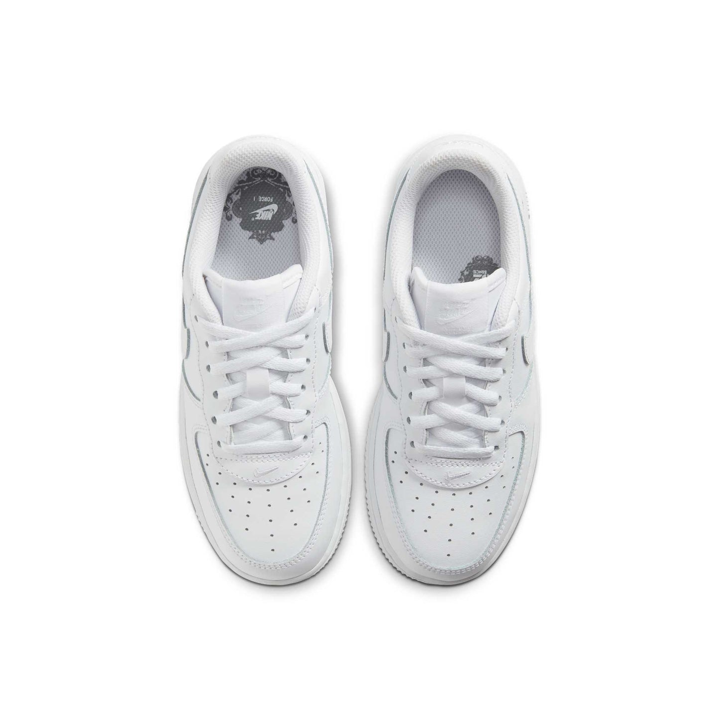 Nike Preschool Air Force 1 Low 'Triple White 2017 Ps' Sneakers