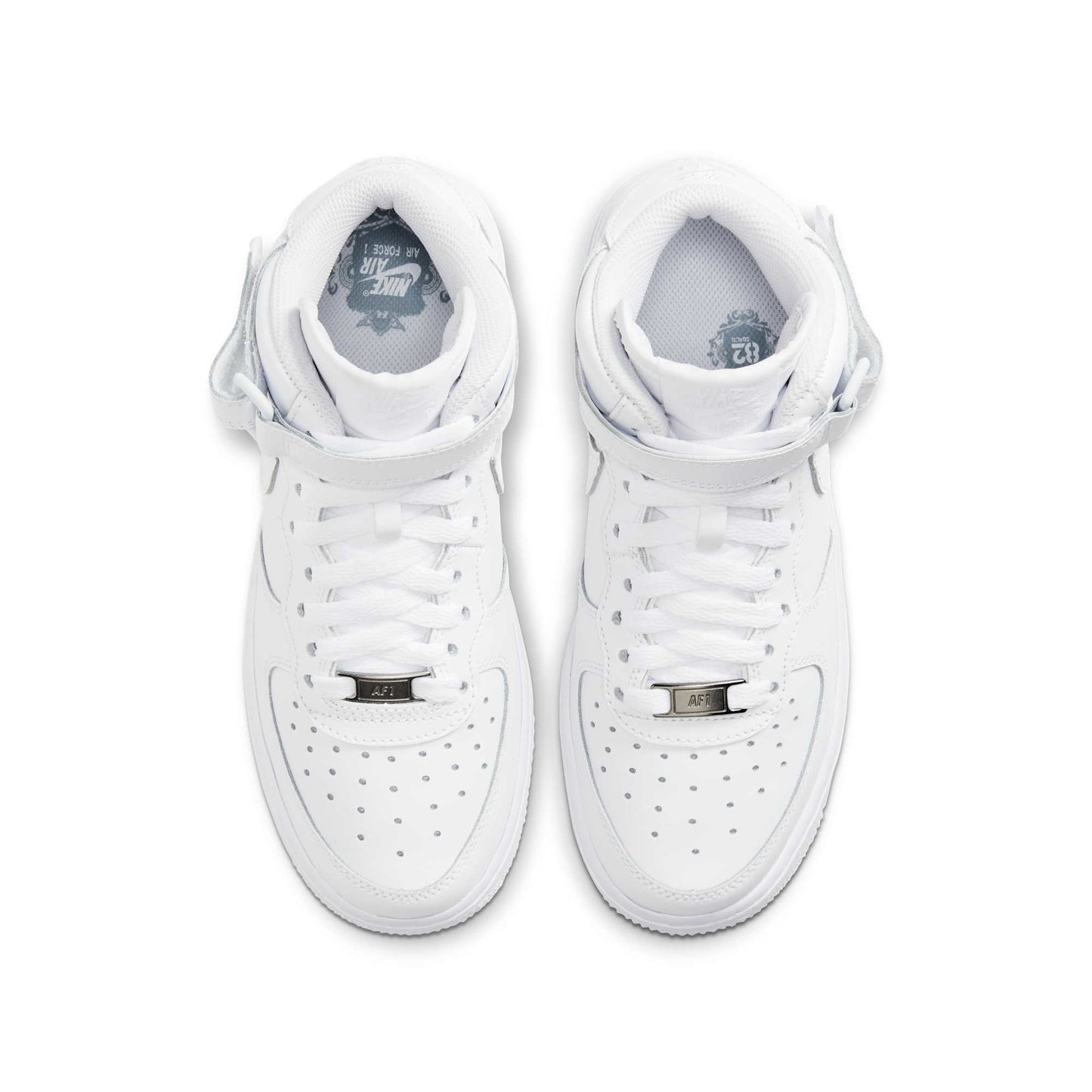 Nike Grade School Air Force 1 Mid White Gs Sneakers